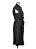 Connected Apparel Solid Black Casual Dress Size 8 - photo 4