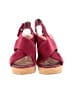 Clarks Burgundy Wedges Size 7 - photo 2