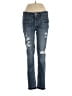 Vigoss Hearts Blue Jeans Size 30 waist - photo 1