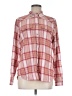 J.Crew 100% Cotton Plaid Pink Long Sleeve Button-Down Shirt Size 10 - photo 1