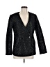Club Monaco 100% Polyester Black Blazer Size 6 - photo 1