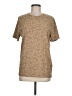Express Tan Short Sleeve Top Size M - photo 1