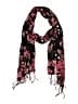 Talbots Outlet 100% Rayon Floral Black Scarf One size - photo 1