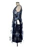 Alex Evenings 100% Polyester Blue Cocktail Dress Size 12 - photo 5