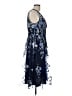 Alex Evenings 100% Polyester Blue Cocktail Dress Size 12 - photo 4