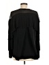Prabal Gurung 100% Polyester Black Long Sleeve Blouse Size 6 - photo 2