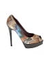 Missoni Graphic Brown Heels Size EU 39 - photo 1