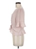 Express 100% Polyester Pink 3/4 Sleeve Blouse Size M - photo 5