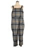 ModCloth Plaid Gray Jumpsuit Size 1X - photo 1