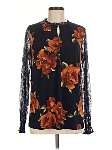 Susan Graver Long Sleeve T-Shirt (view 1)