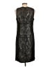 J. McLaughlin Metallic Black Cocktail Dress Size 10 - photo 2