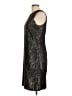 J. McLaughlin Metallic Black Cocktail Dress Size 10 - photo 5