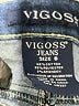 Vigoss Solid Blue Jeans Size 8 - photo 3
