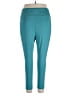 Rise by Lularoe Solid Teal Active Pants Size 2X - photo 2