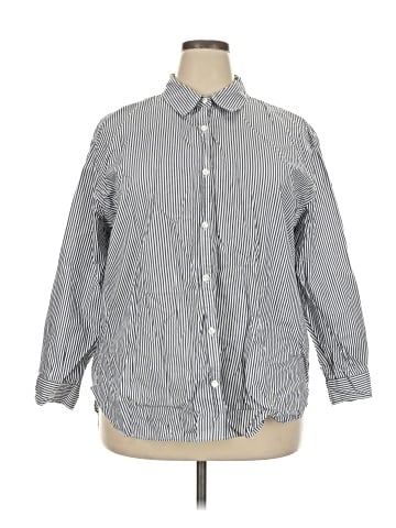 Gloria Vanderbilt Long Sleeve Button-Down Shirt (view 1)