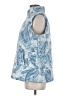 Isaac Mizrahi LIVE! Paisley Blue Denim Vest Size M - photo 5