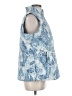 Isaac Mizrahi LIVE! Paisley Blue Denim Vest Size M - photo 4