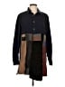 UNTUCKit 100% Cotton Color Block Black Long Sleeve Button-Down Shirt Size L - photo 1
