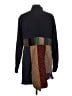 UNTUCKit 100% Cotton Color Block Black Long Sleeve Button-Down Shirt Size L - photo 2