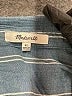 Madewell Stripes Blue Short Sleeve Button-Down Shirt Size XL - photo 7