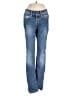 BKE Hearts Blue Jeans Size 25 waist - photo 1