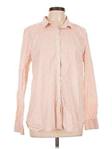 Garnet Hill Long Sleeve Button-Down Shirt (view 1)
