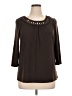 AGB Brown 3/4 Sleeve Top Size XL - photo 1