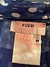 FUZZI 100% Nylon Blue Cardigan Size M - photo 7