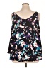 Boutique + Black Sleeveless Blouse Size 1X Plus - photo 2