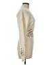 Cider Floral Ivory Turtleneck Sweater Size M - photo 4