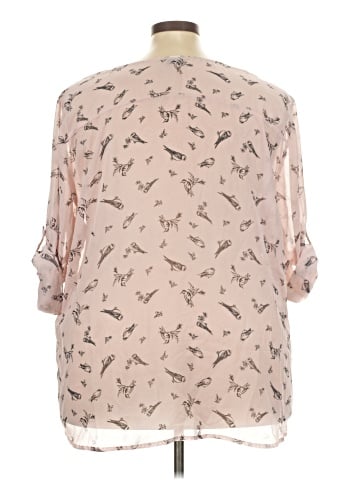 Torrid 3/4 Sleeve Blouse (view 2)
