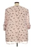 Torrid Pink 3/4 Sleeve Blouse Size 5X Plus (5) - photo 2