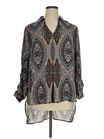 Ashley Stewart 3/4 Sleeve Blouse (view 1)