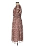 Max Studio 100% Polyester Paisley Brown Casual Dress Size L - photo 5