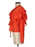 Line & Dot 100% Polyester Orange Sleeveless Top Size XS - photo 5