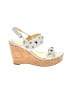 Ivanka Trump White Wedges Size 9 - photo 1