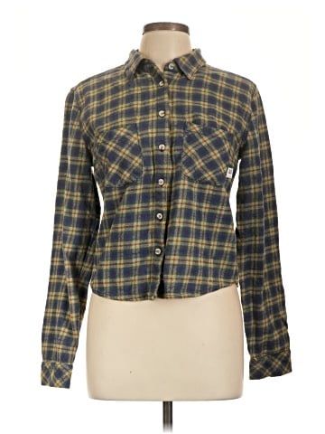 BDG Long Sleeve Button-Down Shirt (view 1)