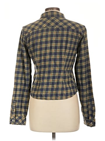 BDG Long Sleeve Button-Down Shirt (view 2)