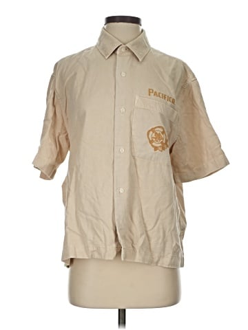 Abercrombie & Fitch Short Sleeve Button-Down Shirt (view 1)