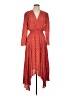 Maje Hearts Red Casual Dress Size EU (FR) 42 / US 10 - photo 1