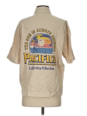 Abercrombie & Fitch Short Sleeve Button-Down Shirt (view 2)