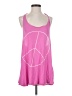 Wildfox 100% Cotton Pink Tank Top Size Sm (1 or S) - photo 1