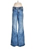 Express Hearts Blue Jeans Size 8 - photo 1
