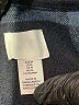 H&M 100% Polyester Plaid Blue Coat Size M - photo 6