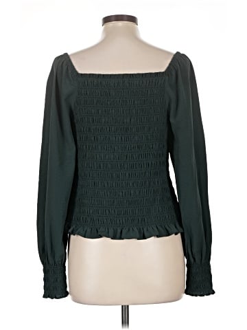 Madewell Lucie Bubble-Sleeve Smocked Top (view 2)