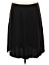 Cache 100% Polyester Solid Black Casual Skirt Size 4 - photo 1