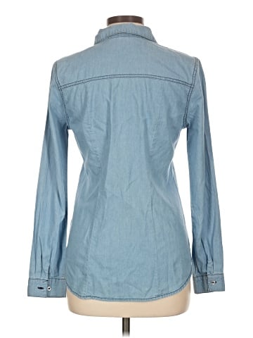 Ultra Flirt Long Sleeve Button-Down Shirt (view 2)