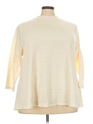 Lane Bryant 3/4 Sleeve Top (view 1)