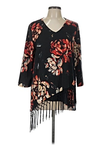 Energie 3/4 Sleeve Blouse (view 1)