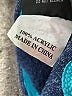 DC 100% Acrylic Blue Zip Up Hoodie Size M - photo 4